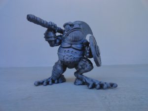 War Frog (3D Sculpture) PLA Print